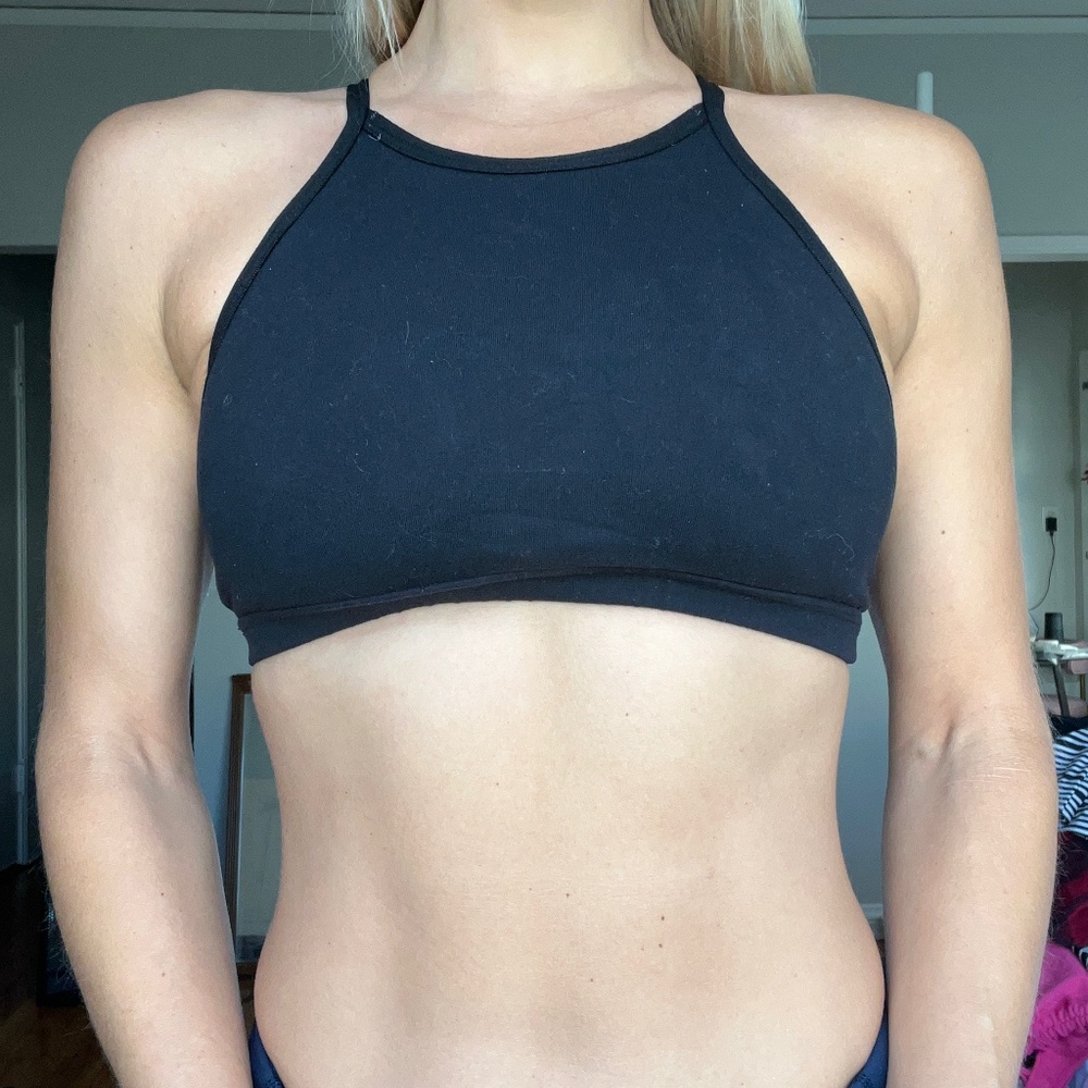 Beyond Yoga Black Sports Bra XS